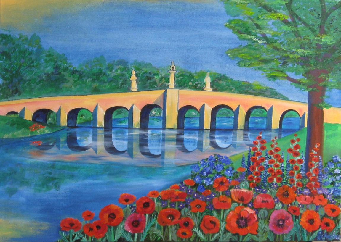 Fischhofbr&uuml;cke und Gartenschau