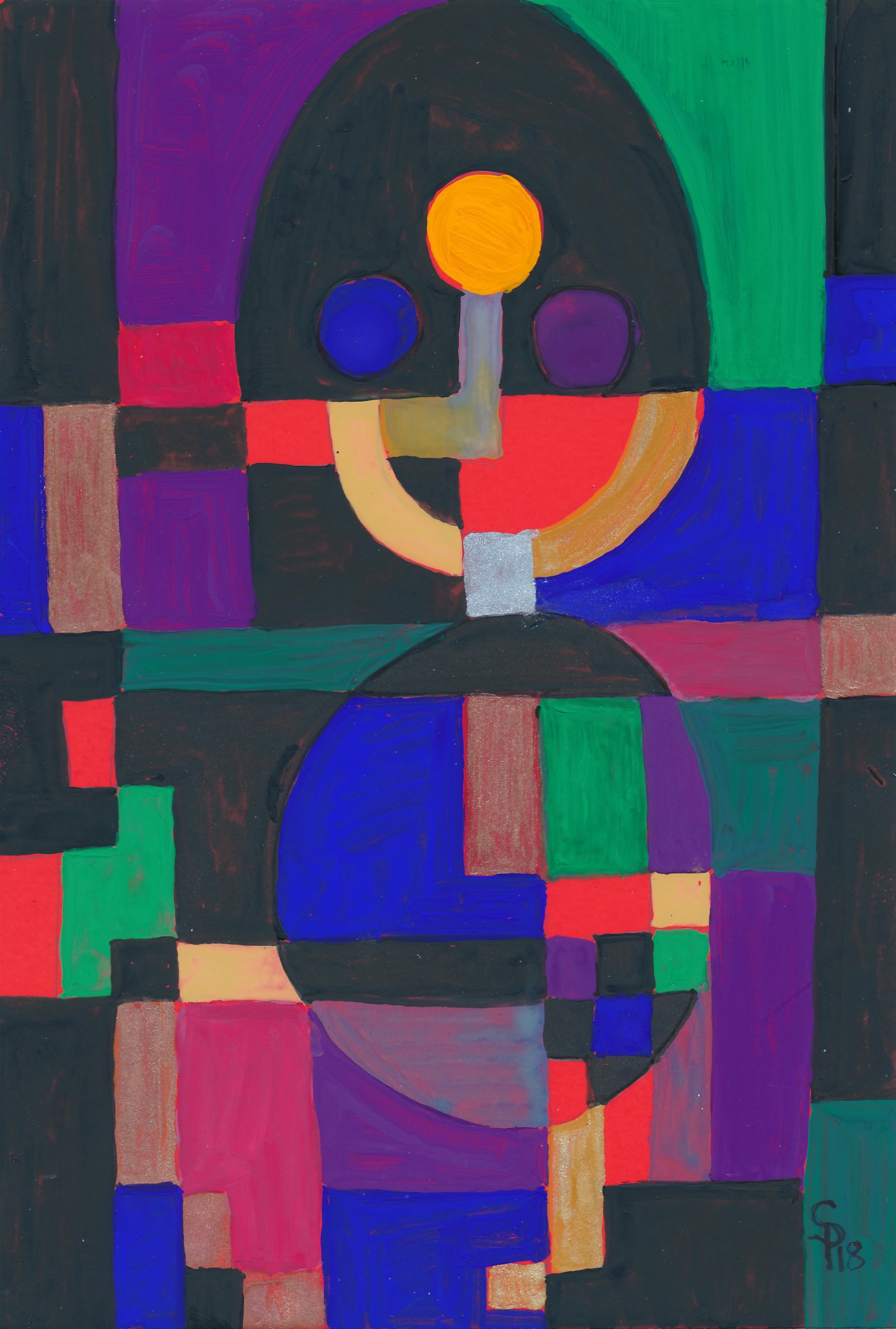 Kompostion nach Paul Klee
