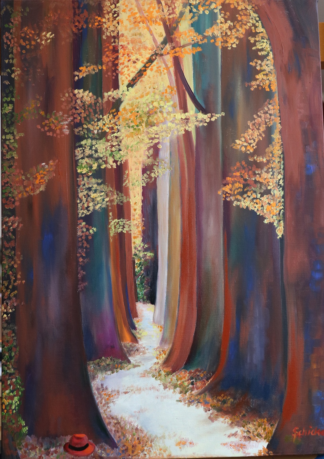 Verlorener Hut im Zauberwald