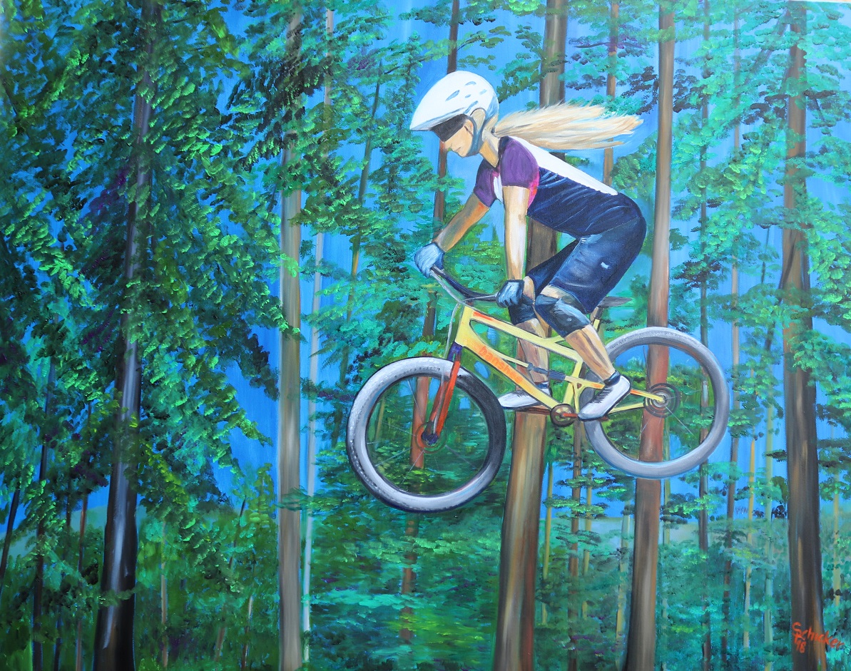 Sybille in den Rockymountains