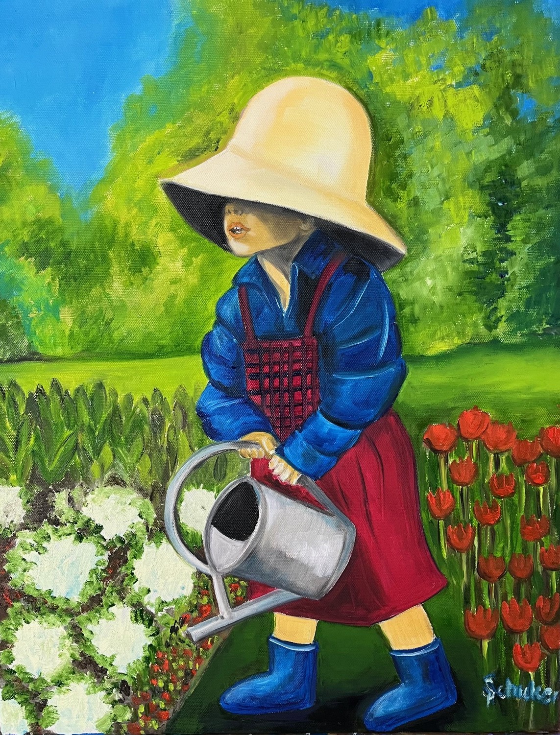 Die kleine G&auml;rtnerin